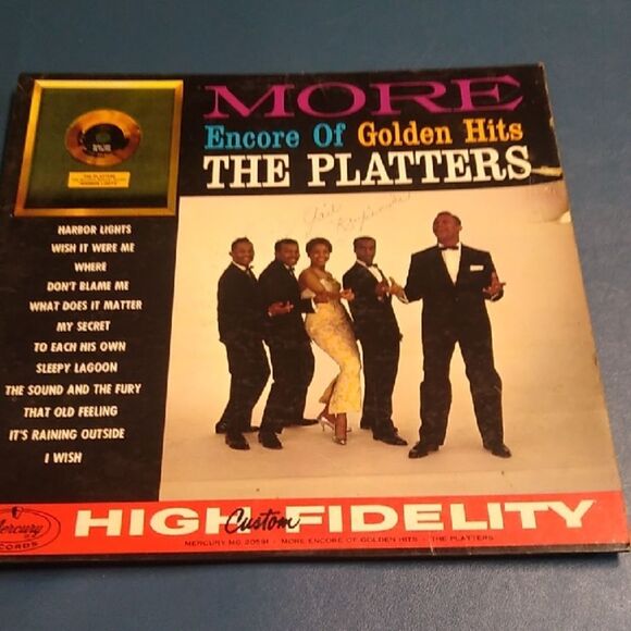 The Platters Vinyl Record - More Encore of Golden Hits - Picture 1 of 10